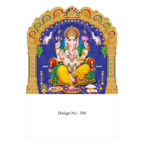 20"x30" Die Cutting UV & Glittering Calendar