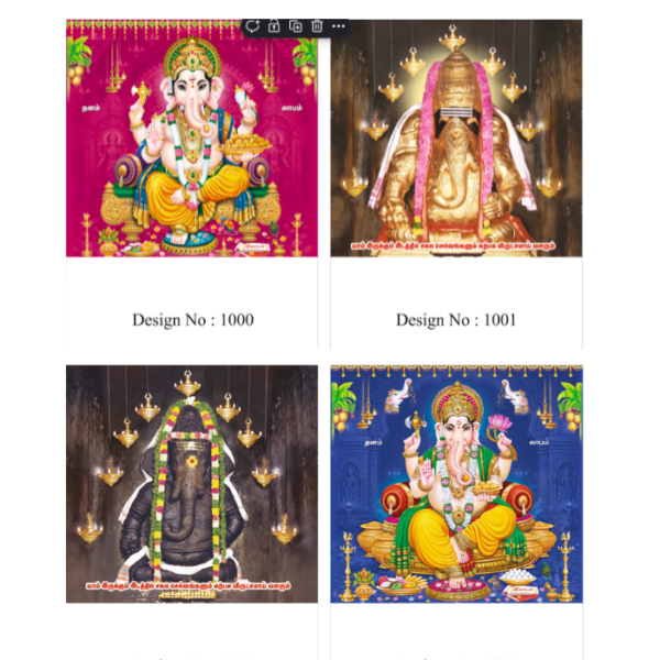 10"x15" Real Art Calendar
