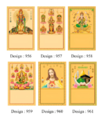 14"x24" Gold Foil Calendar - Image 3